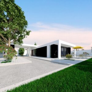 3D VİLLA ÇİZİMİ 1