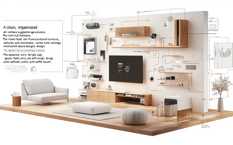 u3854391689 A clean organized small living space that combine ca07c645 81f7 4225 a698 28b19abffd99 0