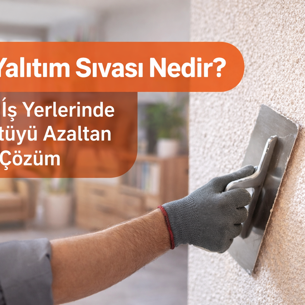 Ses Yalıtım Sıvası Nedir? Ev ve İş Yerlerinde Gürültüyü Azaltan Etkili Çözüm 5 sesyalitimi nedir